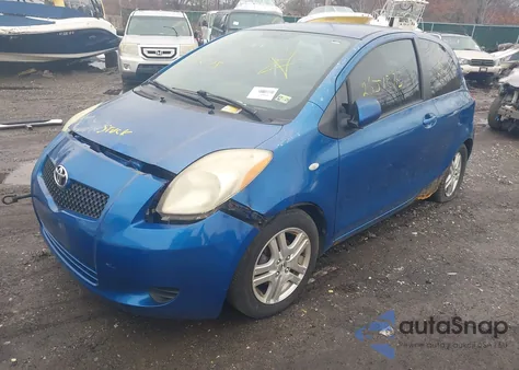 2007 Toyota Yaris из США, поврежденный, VIN JTDJT923075075169